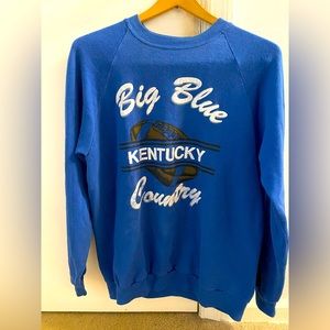Big blue uk vintage sweatshirt